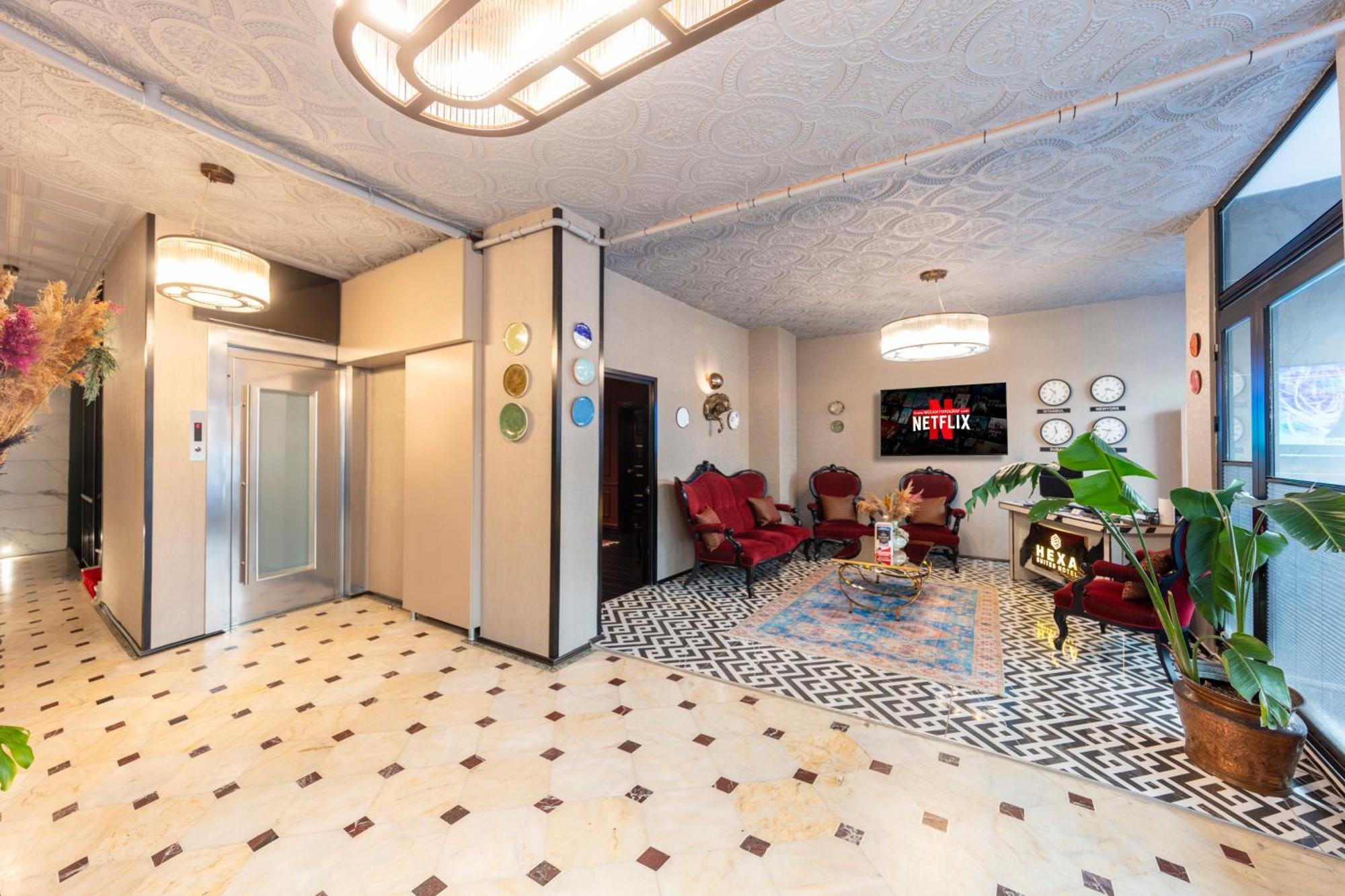 Hexa Suites Hotel Estambul Exterior foto
